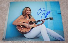 SINGER COLBIE CAILLAT SIGNED AUTHENTIC 11X14 PHOTO B w/COA SONGWRITER BUBBLY 