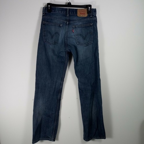 Levis 505 Denim Jeans Girls 18 Regular Blue Jeans Waist 29 Length 29 Girls Jeans - Picture 2 of 13