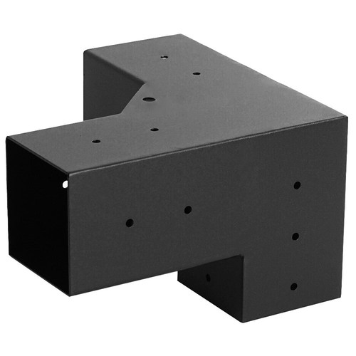 4 Pack Pergola BracketsKit 3-Way Right Angle Corner Bracket for 4x4''Wood Be - Picture 13 of 19