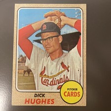 1968 Topps - #253 Dick Hughes