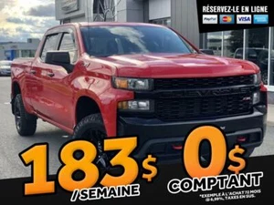 Chevrolet Silverado 1500 Custom Trail Boss cabine multiplace 4RM 147 po 2019 à vendre