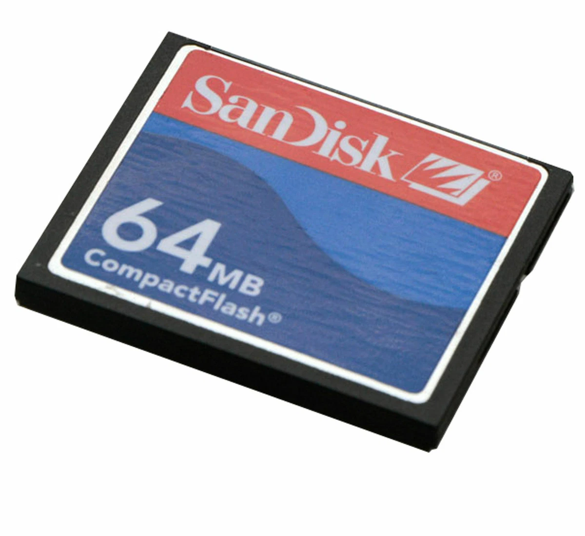 64mb 64-mb sandisk Compact Flash Cf Card Compact Industrial Grade Red-Blue  7