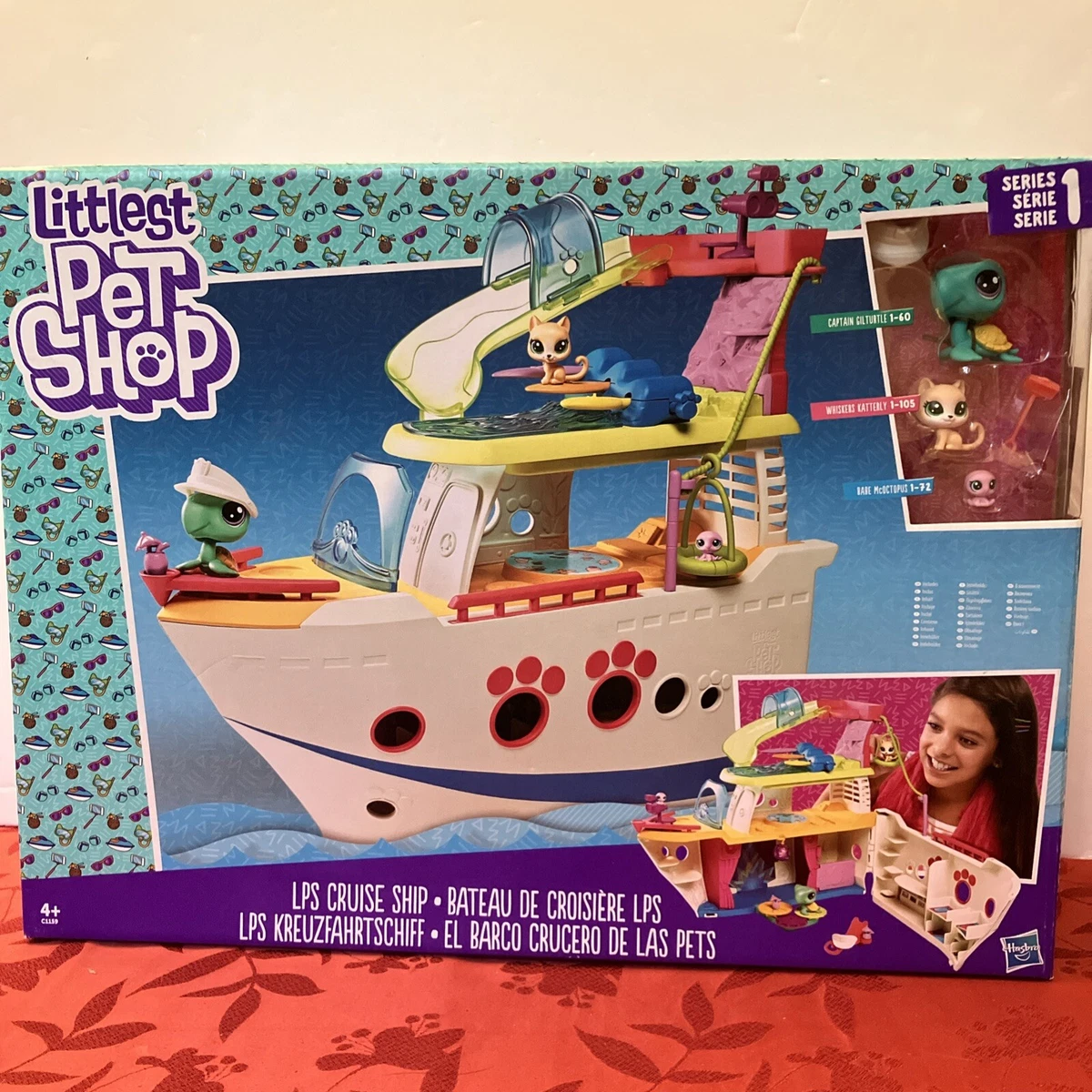 Hasbro Littlest Pet Shop Navire de croisière LPS Togo