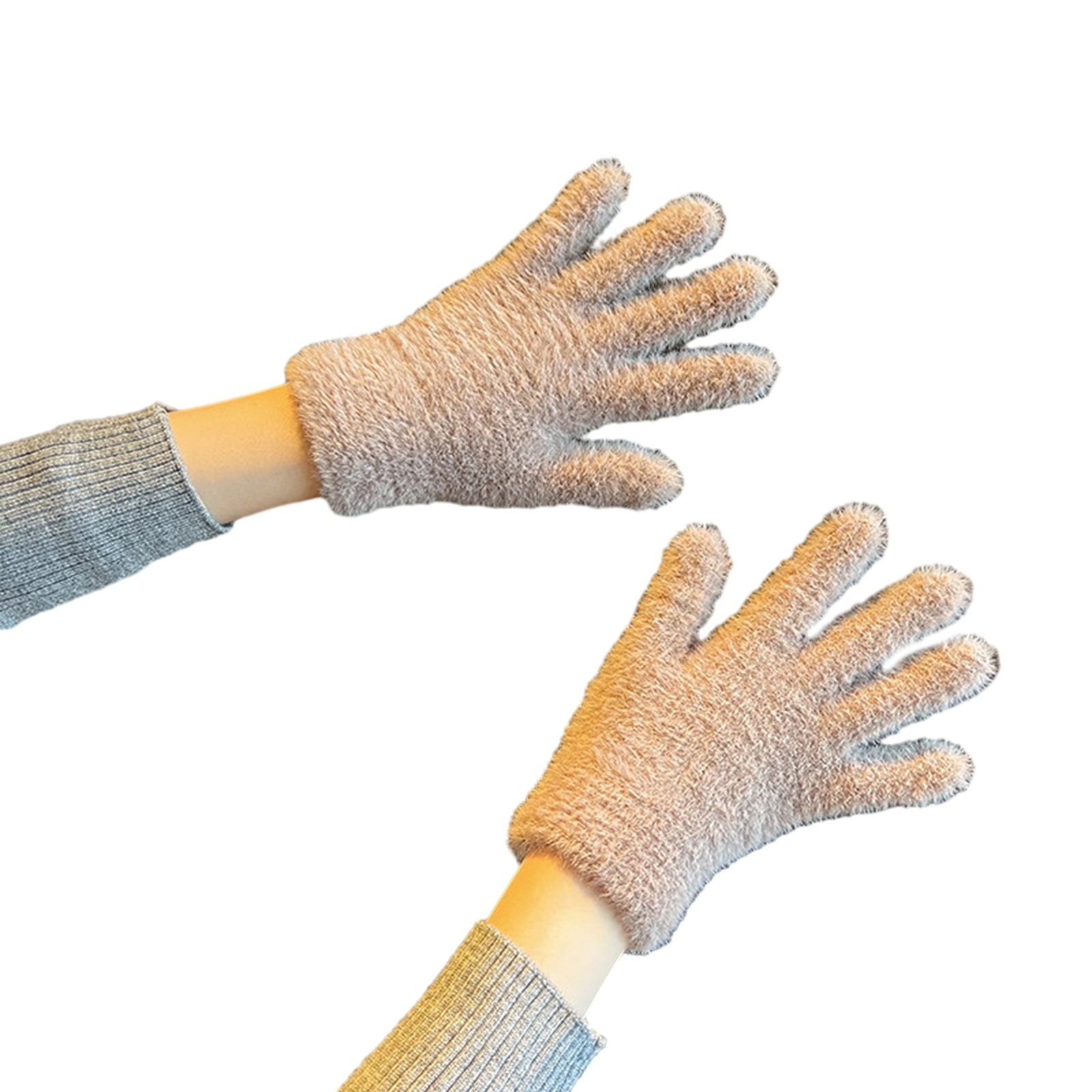 Cycling Anti-Slip Gloves for Women with Soft Wear-Resistant Cuff-image