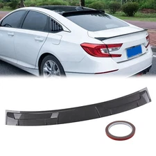 REAR WINDSHIELD WINDOW VISOR ROOF SPOILER FOR 18-21 HONDA ACCORD JDM