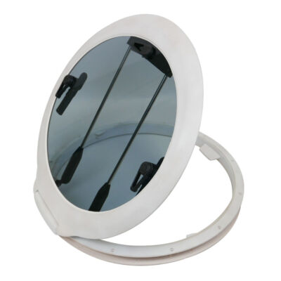 Grau getöntes Glas Öffnung Decksluke rund 625 mm für Marine, Caravan, Boote