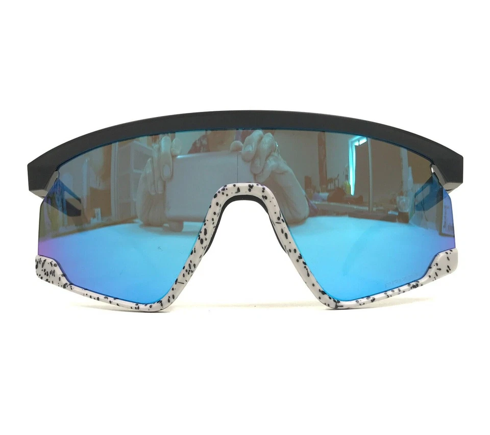 Gafas de sol Oakley BXTR OO9280-0339 mate negro blanco gris lentes Prizm zafiro Foto 2 de 4