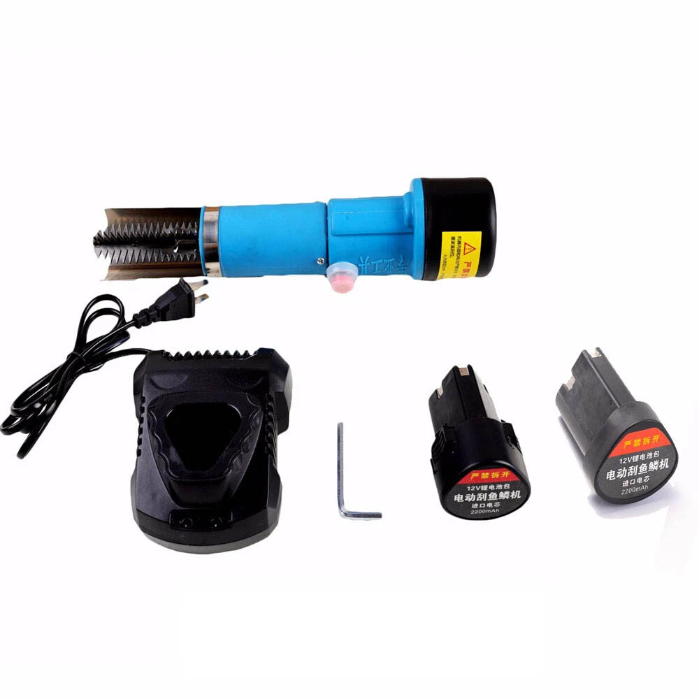 Fish Scale Remover Cleaner Electric Seafood Scaler Scraper Kitchen Peeler Tool
Opens in a new window