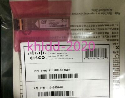 1+1 1PC New Cisco GLC-SX-MMD Transceiver Module GLCSXMMD Free Shipping