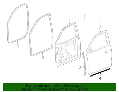 Restripa inferior genuina GM 2015-2020 Chevrolet GMC Cadillac Escalade 23253587 Foto 2 de 2