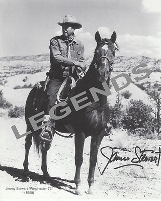 Jimmy Stewart in WINCHESTER 73  1956  8x10 B & W Photo JS-02