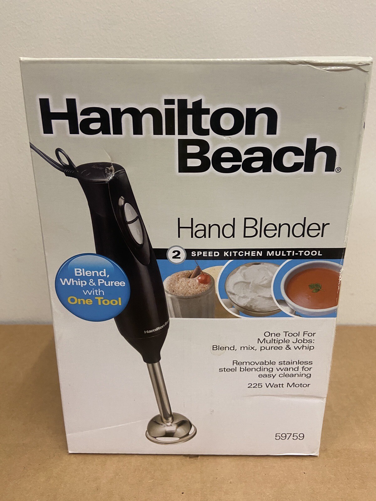 Hamilton Beach 2Speed Hand Blender 59759 Kitchen MultiTool eBay