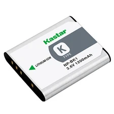 1x Kastar Battery for Sony NP-BK1 Type K CyberShot DSC-S750 S950 W180 W370 PM1