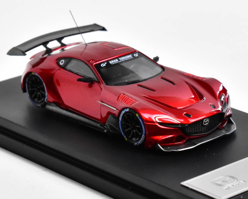 glory model 1/64　マツダ RX-VISION GT3 Glory 1:64 Red RX Vision GT3 Coupe Racing Sports Model