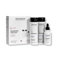 ZENAGEN Revolve Womens Trio Kit  Shampoo  Conditioner  Densifying for Fine...