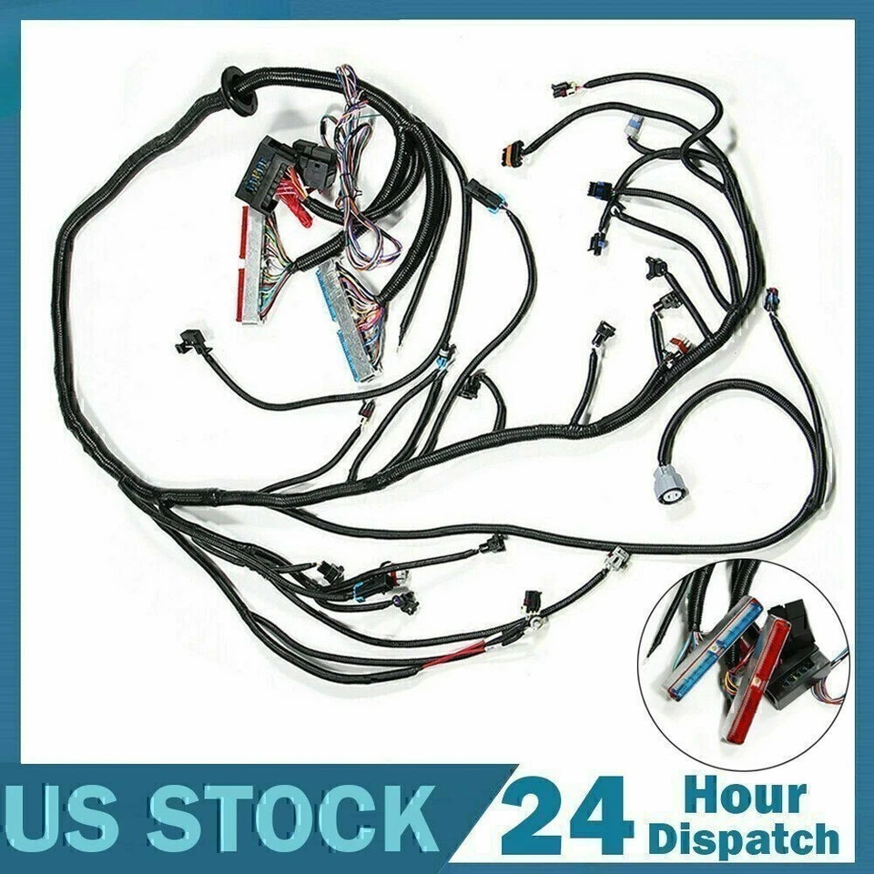 Arnés de cableado independiente LS W/4L60E DBC para motor Vortec LS1 99-06 4,8 5,3 6,0 Foto 3 de 4