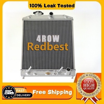 4Row Radiator For 92-00 Honda Civic EH1-EH9/EJ8/ EJ7/EJ6/EM1 94-01 Acura Integra