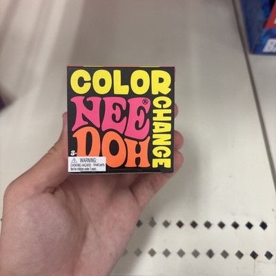 Schylling Color Changing Nee Doh Yellow Rare hard to find trending