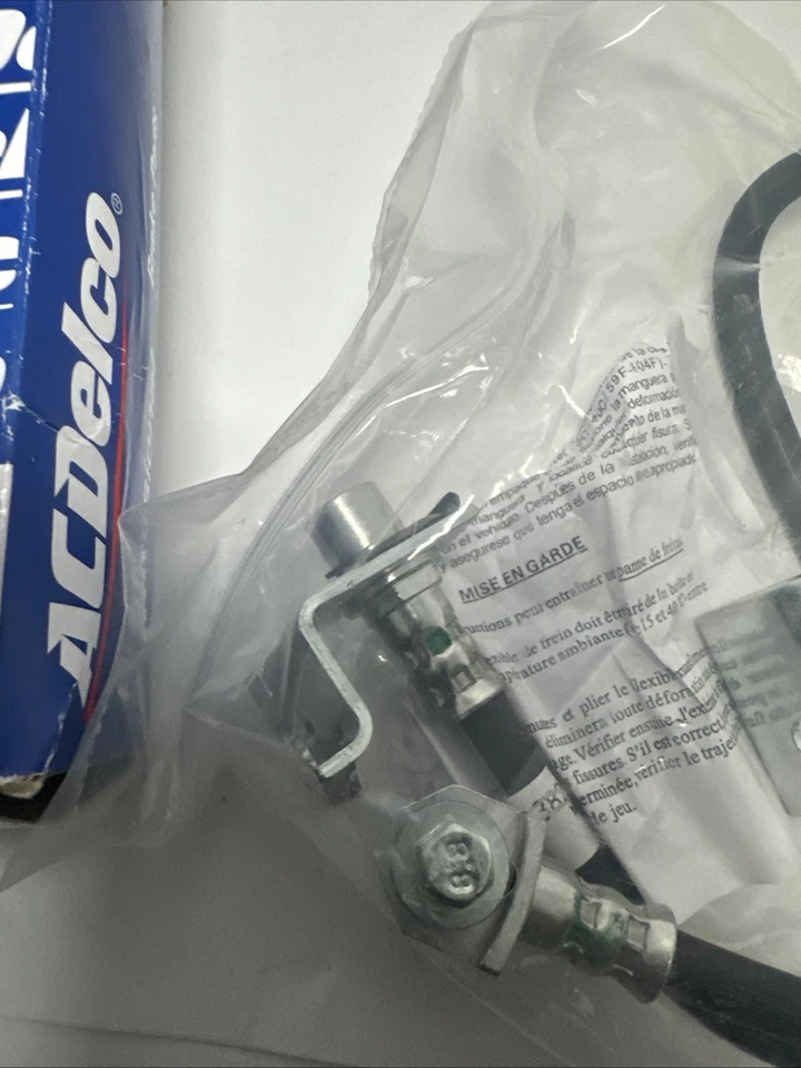 Genuine ACDelco For GMC Sierra 1500 1999-2006 Brake Hose Driver Side Front Steel - Image 4 of 4
