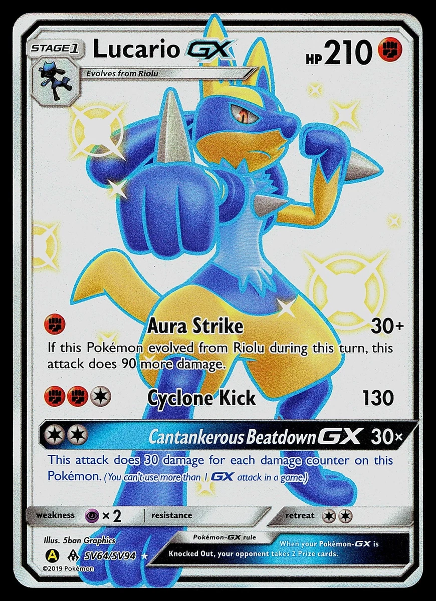 Lucario GX Pokémon TCG Cards for sale | eBay