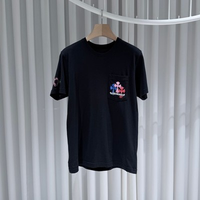 Chrome Hearts Rundshirt Kurzarm multisymmetrisch schwarz A 155168402