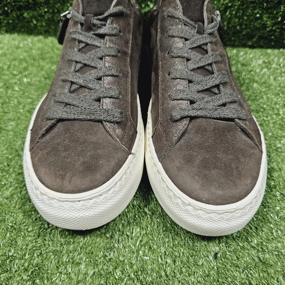 Zapatillas Paul Green Toby Pizarra Nubuck y Cuero Cremallera Lateral Talla EU 6.5 US 9 Foto 3 de 4