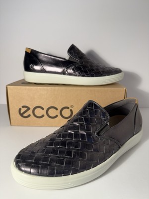 New Ecco Women's Soft 7 Woven Slip On Size 42