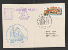Segelschiff"Luciana"(NL) bei der Kieler Woche 2003