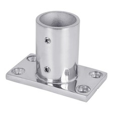 White Water 6859S  316 Stainless Steel Rectangular Rail Base  1-1/4"  90 