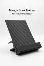 IKEA Billy Regal Buchstütze Manga Anime Book Holder 3D Druck