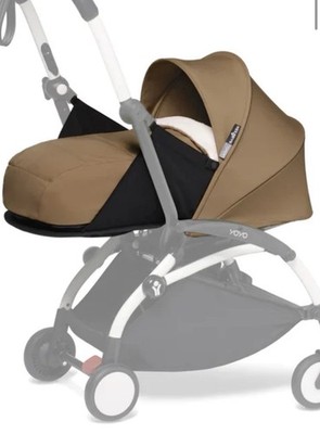 Babyzen YOYO Bassinet Hard Carrycot Taupe Black Infant Stroller Accessory