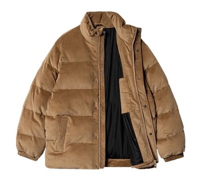 Carhartt Wip Jacket Puffer-Layton Quilted Sz Xl Embroidered