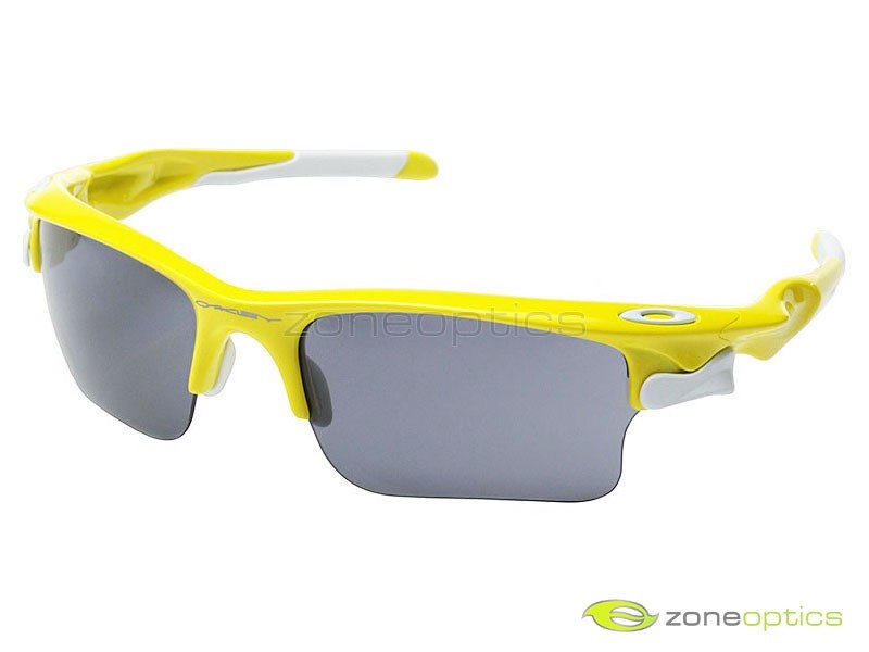 Oakley Fast Jacket XL Sunglasses OO9097-15 Lemon Peel/Grey