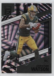 2022 Panini Donruss Elite Rookies Razzle Dazzle Christian Watson #152 Rookie RC