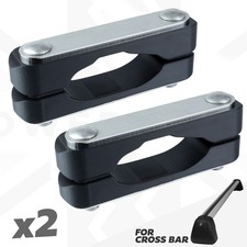 2x Roof Cross Bar Mounts For Land Rover New Defender L663 Luggage T-slot Rack