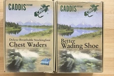 Caddis Wading Systems Deluxe Breathable Stockingfoot Waders & Boots Full Set