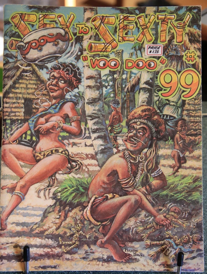 Sex to Sexty, seven issues, adult humor magazines, mostly 1970s, one 1981 Foto 2 de 4