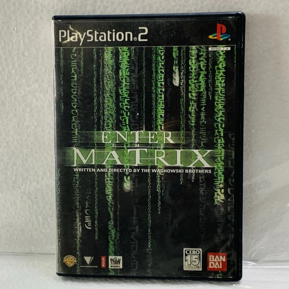 Enter the Matrix Sony PlayStation 2 PS2 Japan No Manual Tested - Image 2 of 4