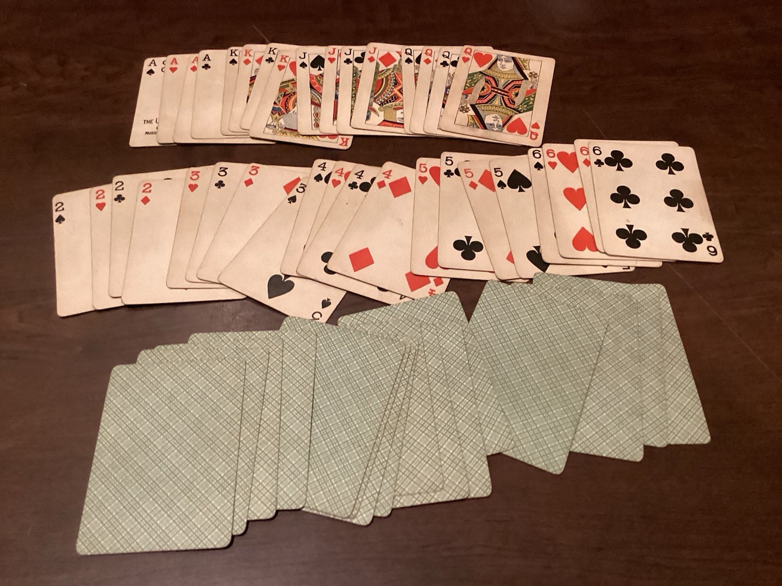 U.S. Playing Card Company Steamboat 999 Early Vintage 3 Digit Code