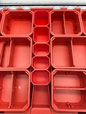 Milwaukee PACKOUT Low Profile 48-22-8431 Center Bin Insert 5 Pack Small