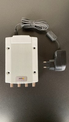 AXIS Videoencoder M7014 H.264 PoE für 4 analoge Kameras mit Handbuch und OVP
