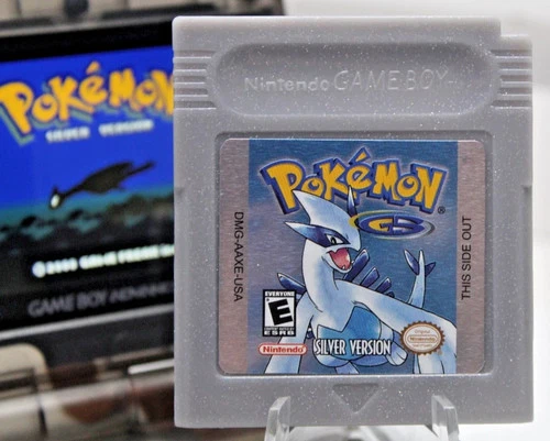 Pokemon Silver Version - Nintendo Gameboy Color - QUICK SHIPPING!