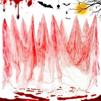 Gruseltuch Blutiges Gazetuch XXL 215X500Cm FüR Halloween Gothic-Party Deko