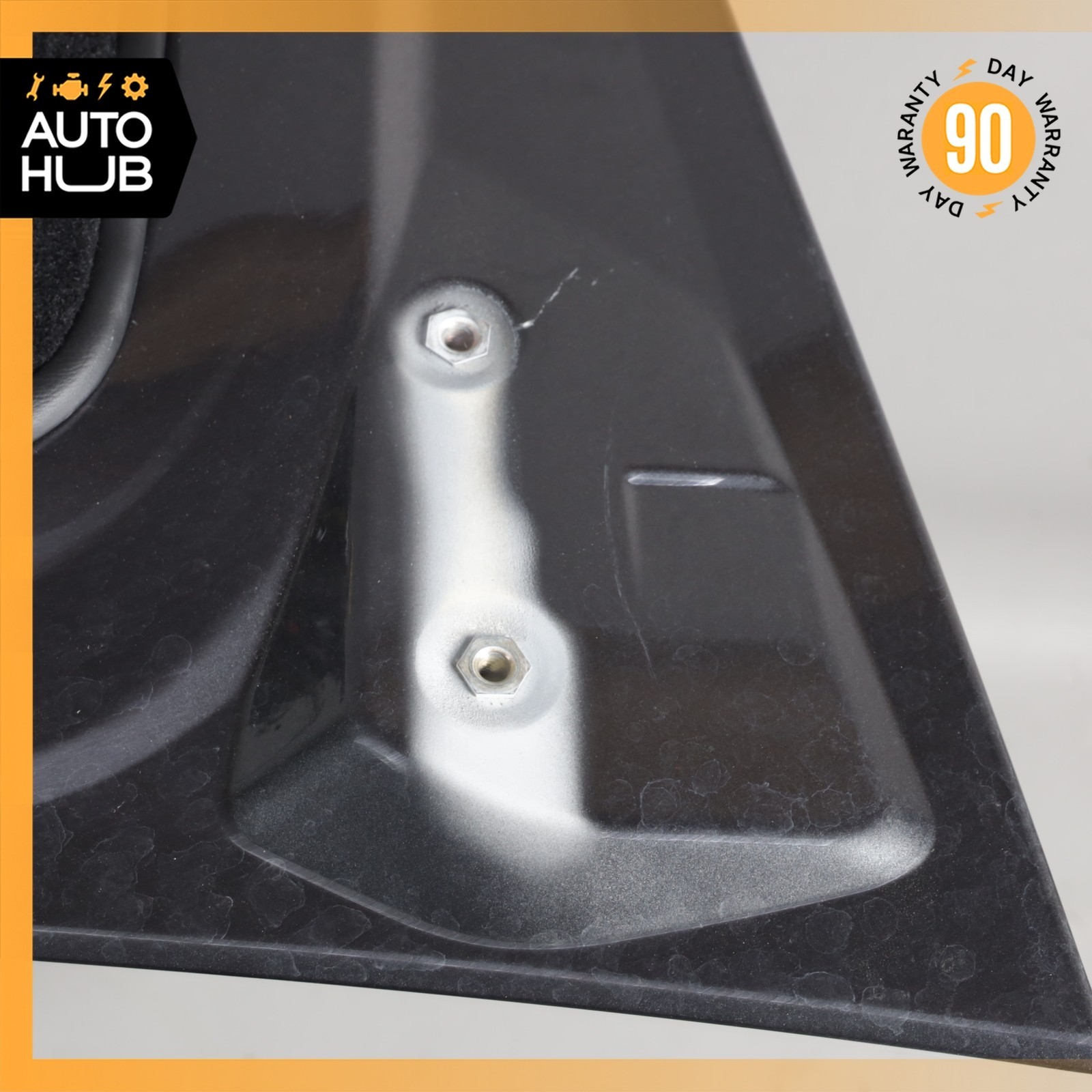 05-12 Aston Martin DB9 Volante Trunk Lid Panel Assembly Meteorite Silver OEM 34k