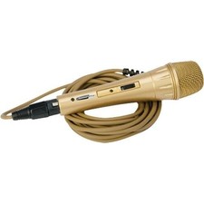 DJ-Tech MIC020 Jammin Pro My Gold Handheld Mic W/ Karaoke
