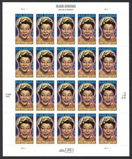 Scott #4120 Ella Fitzgerald (Black Heritage) Sheet of 20 Stamps - MNH