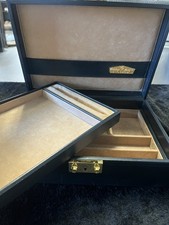 Vintage Rolex Crown Collection Jewelry/Watch Case With Brass And Crown Key