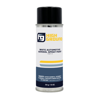 High Ground Factory Matched Automotive Spray Paint for GM WA8555 Black
