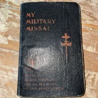 My Military Missal WWII WW2 Catholic Armed Forces Soldier Prayer Rosary