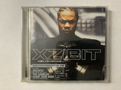 Xzibit Man vs Machine Limited Edition 2CD Complete VG+ Bonus Disc Dr Dre
